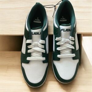 FUBU Green and White Classic Sneakers NWT